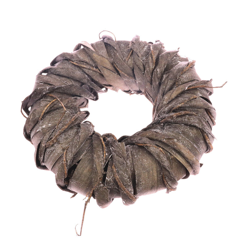 VĚNEC PROUTĚNÝ 32cm*HNĚDÁ