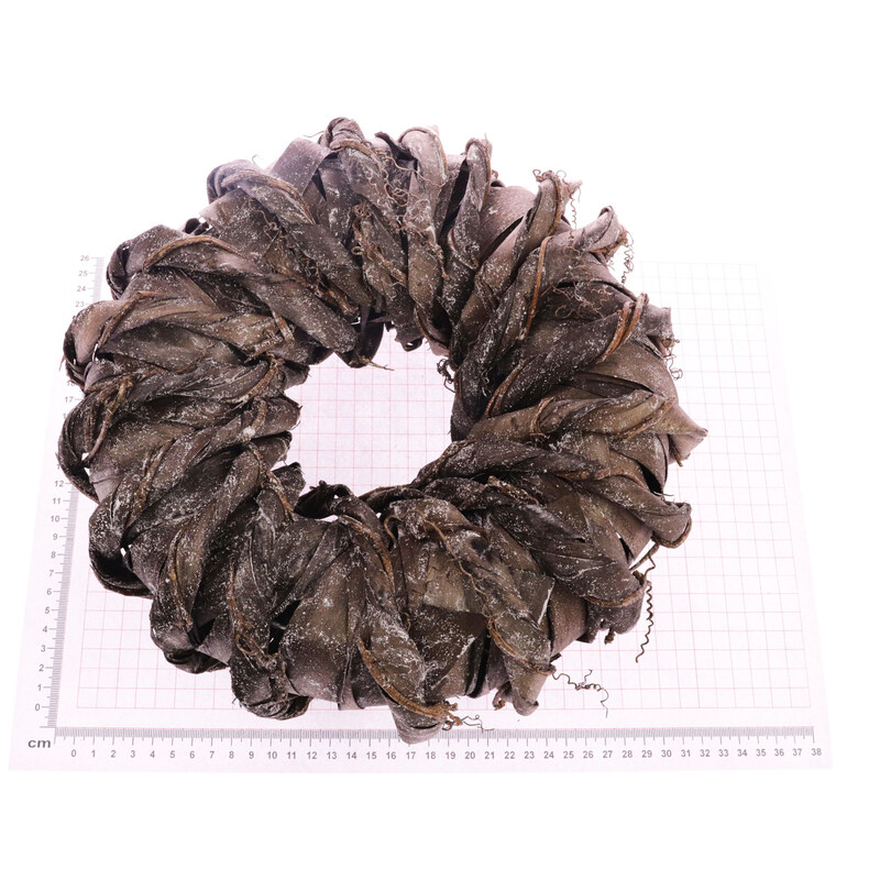 VĚNEC PROUTĚNÝ 28cm*HNĚDÁ