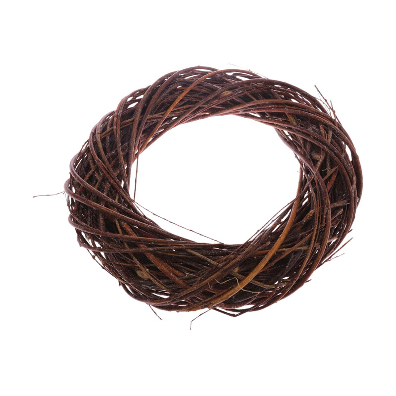 VĚNEC PROUTĚNÝ 35cm*PŘÍRODNÍ+BÍLÁ