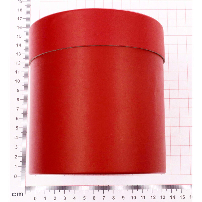 KVĚTINOVÝ BOX 12x12cm*ČERVENÁ