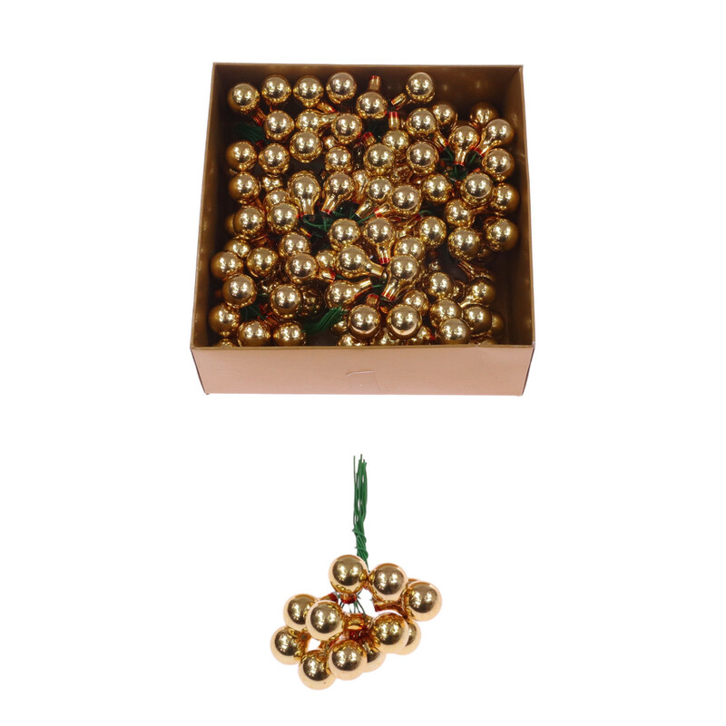 KOULE NA DR. 1,5x10,5cm 144ks*ZLATÁ