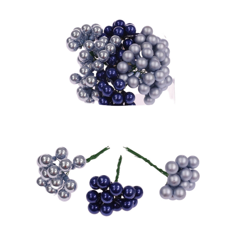 KOULE NA DR. 1,5x10,5cm 144ks MIX*MODRÁ