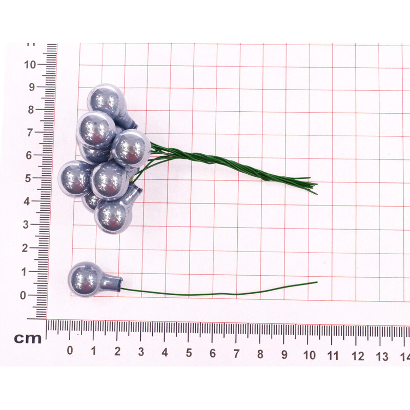 KOULE NA DR. 1,5x10,5cm 144ks MIX*MODRÁ