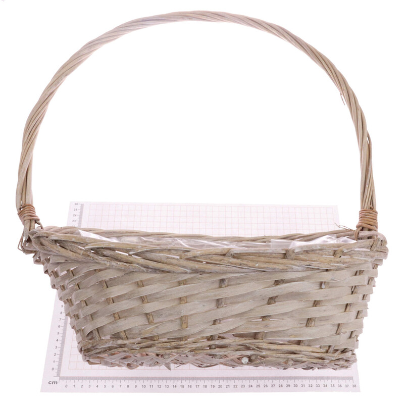 KOŠ 39x49x18cm*BÍLÁ