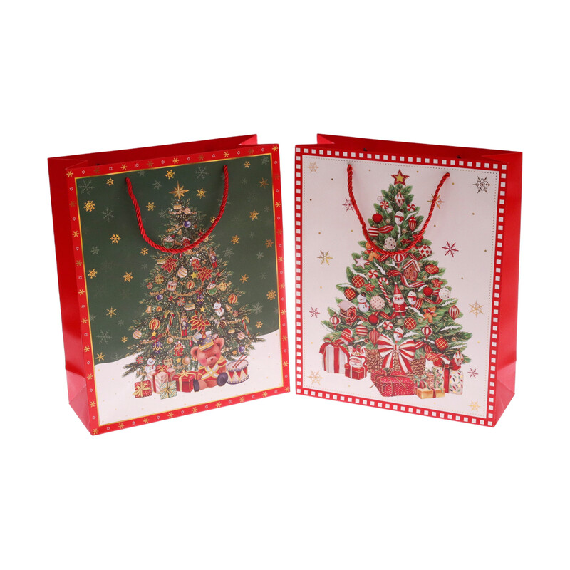 TAŠKA P MIX 26x34x12cm VÁNOCE*