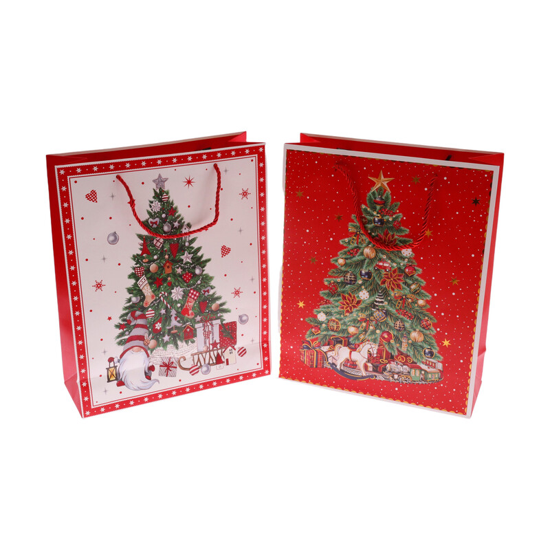 TAŠKA P MIX 26x34x12cm VÁNOCE*