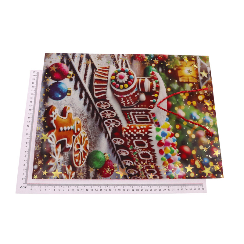 TAŠKA P MIX 31x42x12cm VÁNOCE*