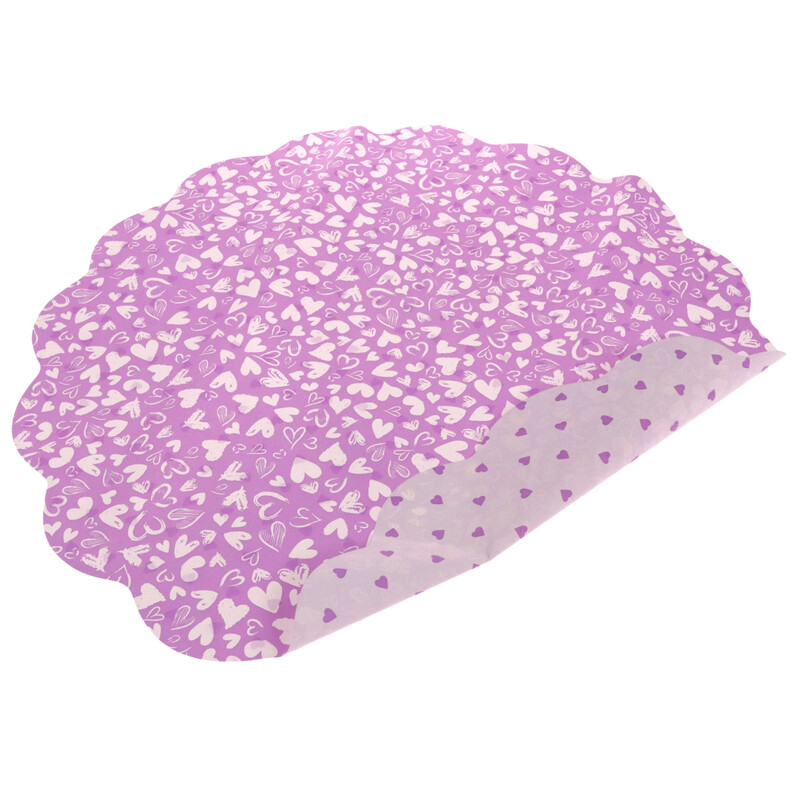 RONDO 48cm CUORIFOGLI*FIALOVÁ