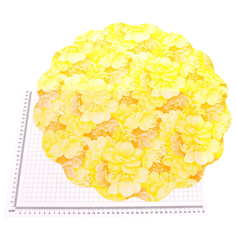 RONDO 48cm CAMILLA*ŽLUTÁ