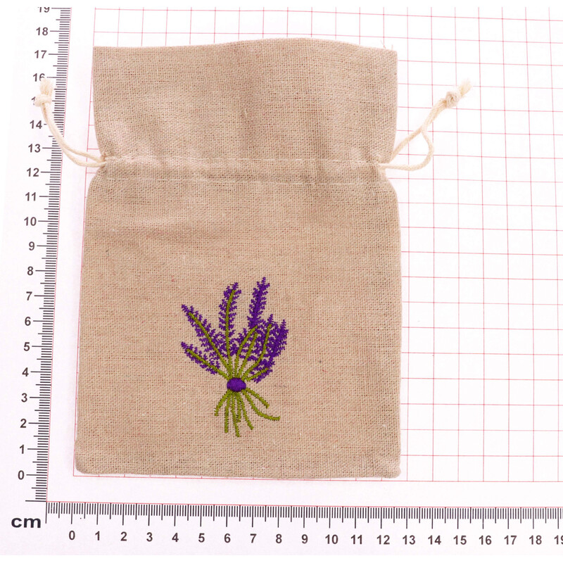 SÁČEK LAVENDER 12X17cm 10ks*PŘÍRODNÍ