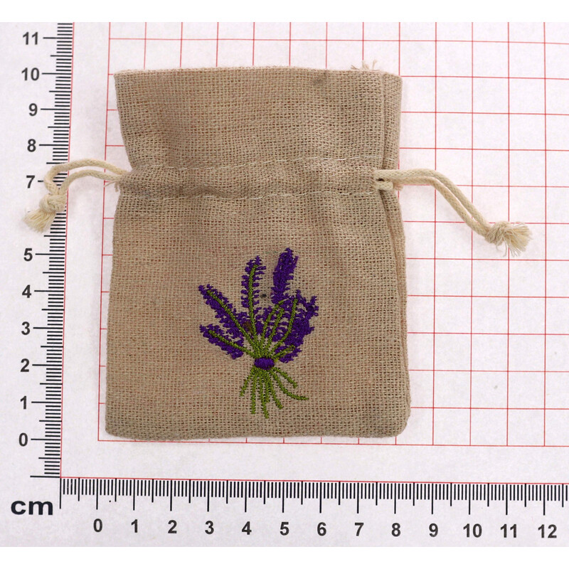 SÁČEK LAVENDER 08X10cm 10ks*PŘÍRODNÍ