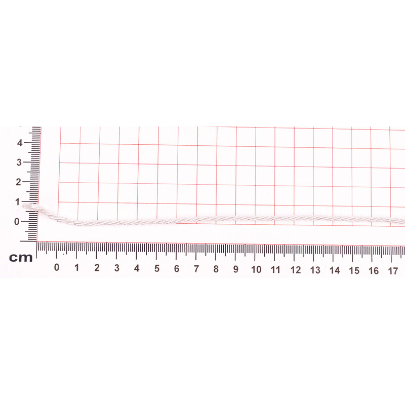 PROVÁZEK 2,5mmx30m*BÍLÁ 01