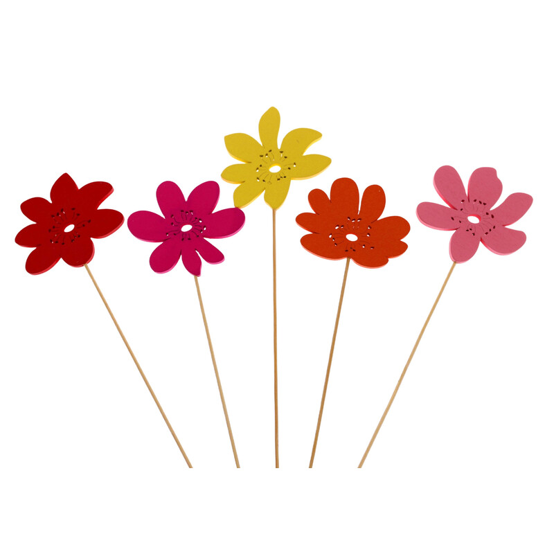 ZÁPICH KVÍTEK 7x27cm 10ks*MIX BAREV