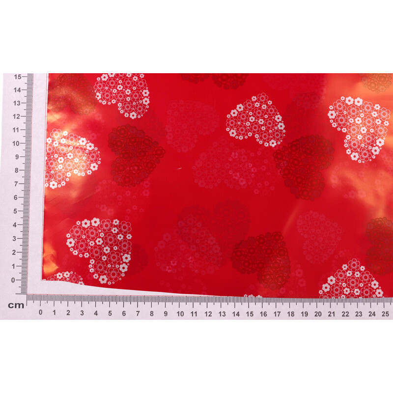 ROLE PLAST SRDCE SK 50cmx9m*ČERVENÁ 22