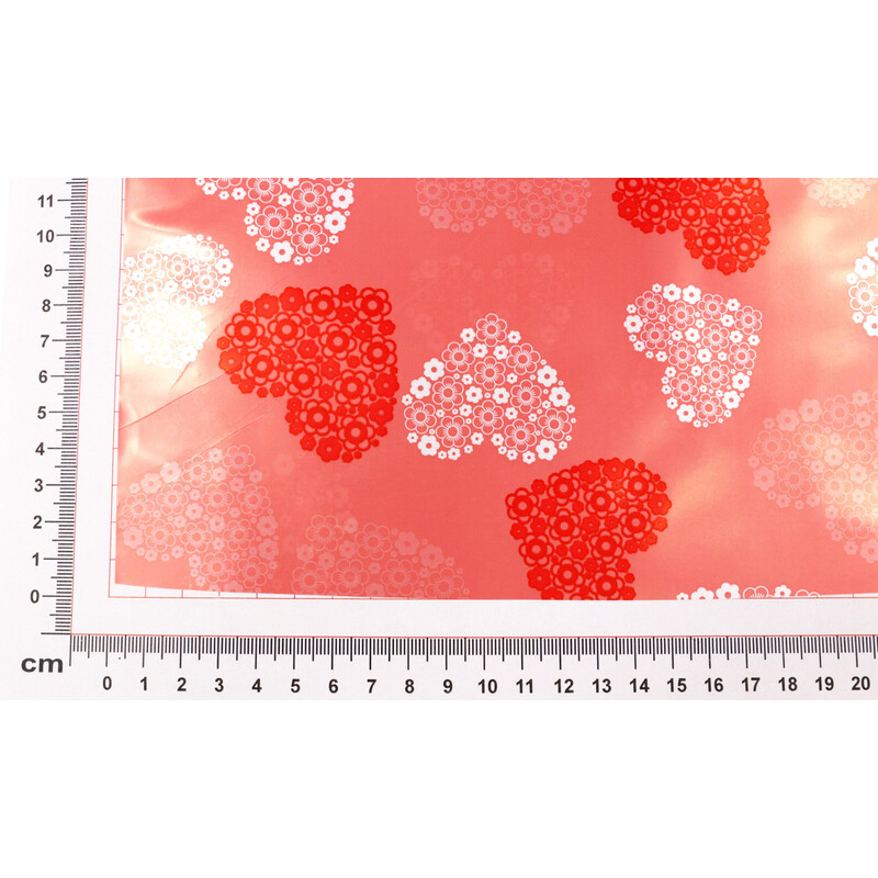 ROLE PLAST SRDCE SK 50cmx9m*STARORŮŽOVÁ 49