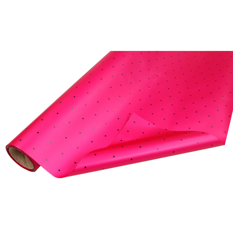 ROLE PLAST PUNTÍK 50cmx8m*RŮŽOVÁ TM. 187