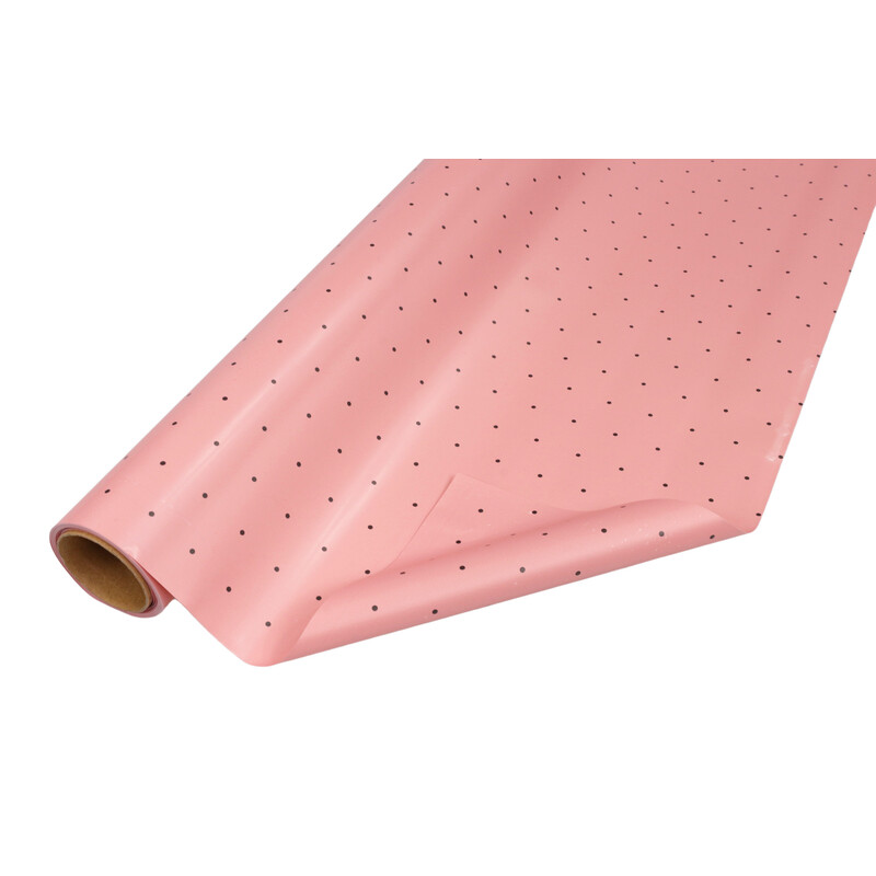 ROLE PLAST PUNTÍK 50cmx8m*STARORŮŽOVÁ 05