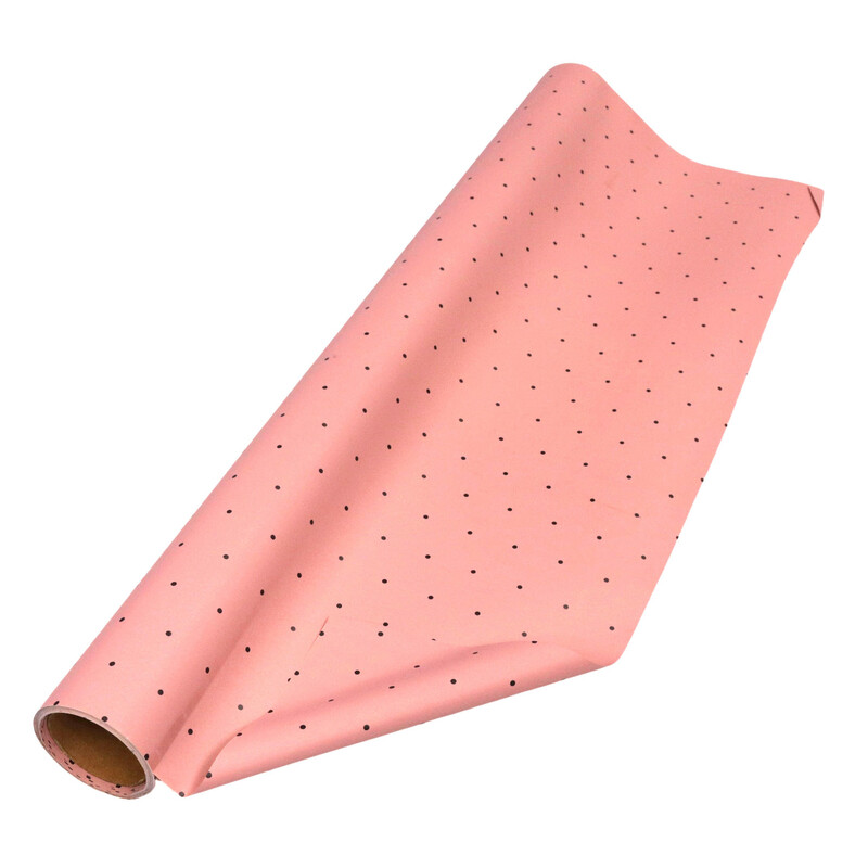 ROLE PLAST PUNTÍK 50cmx8m*STARORŮŽOVÁ 51