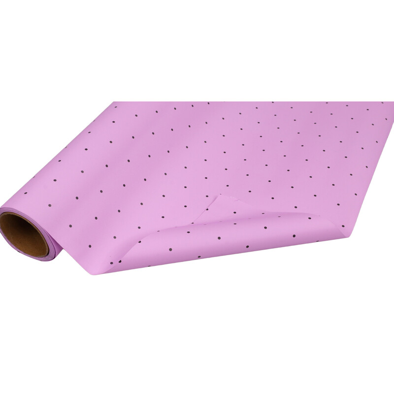 ROLE PLAST PUNTÍK 50cmx8m*RŮŽOVÁ 45