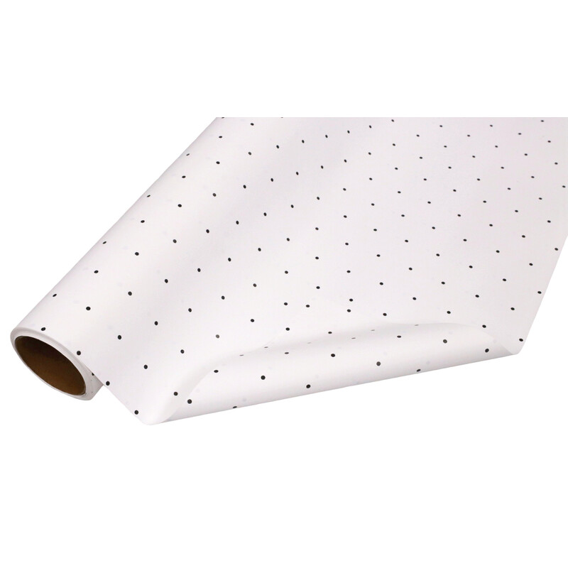 ROLE PLAST PUNTÍK 50cmx8m*BÍLÁ 01