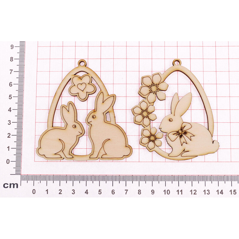 VAJÍČKA SE ZVÍŘÁTKY XD 8cm 12ks*PŘÍRODNÍ