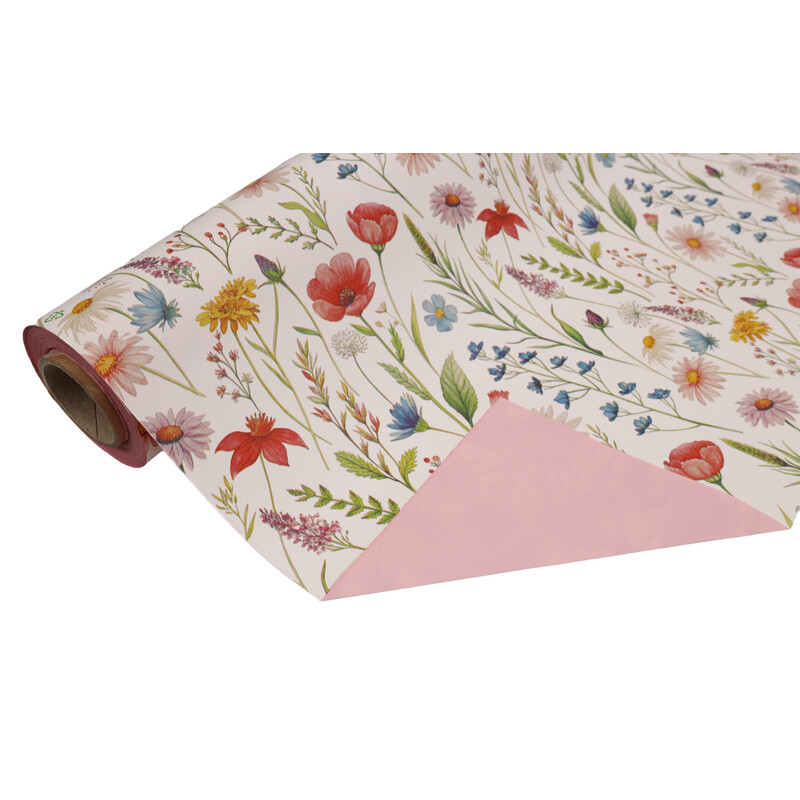 ROLE PLAST VES 70cmx40m*BÍLÁ+RŮŽOVÁ 196