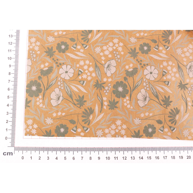 ROLE PAPÍR SOLINE 79cmx25m*PŘÍRODNÍ+ZELENÁ