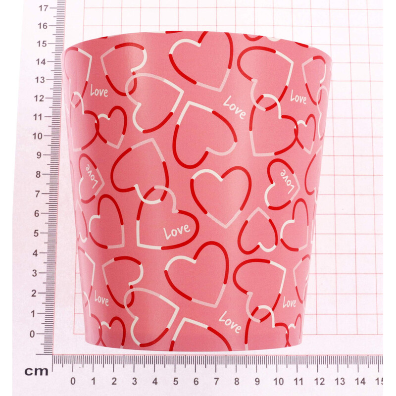 OBAL ROMIE 9,5x12,5cm*RŮŽOVÁ