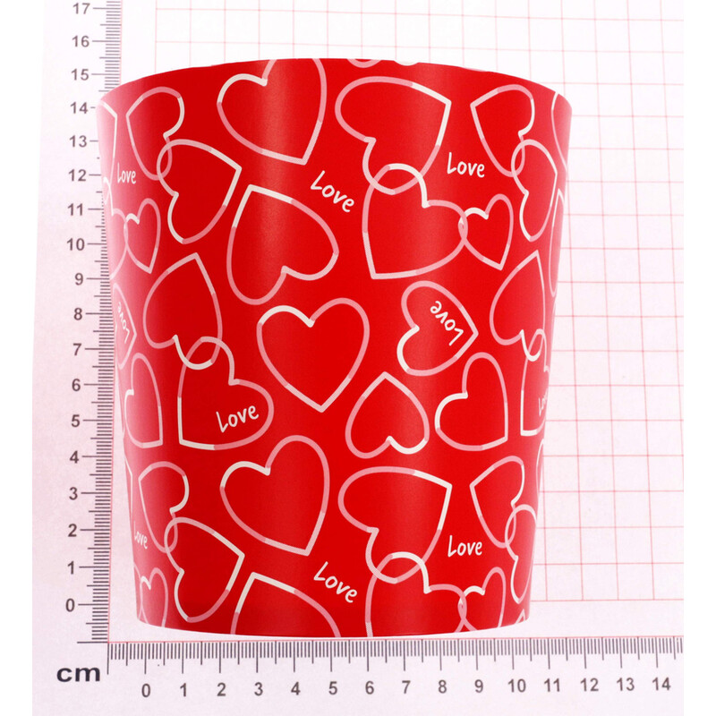 OBAL ROMIE 9,5x12,5cm*ČERVENÁ