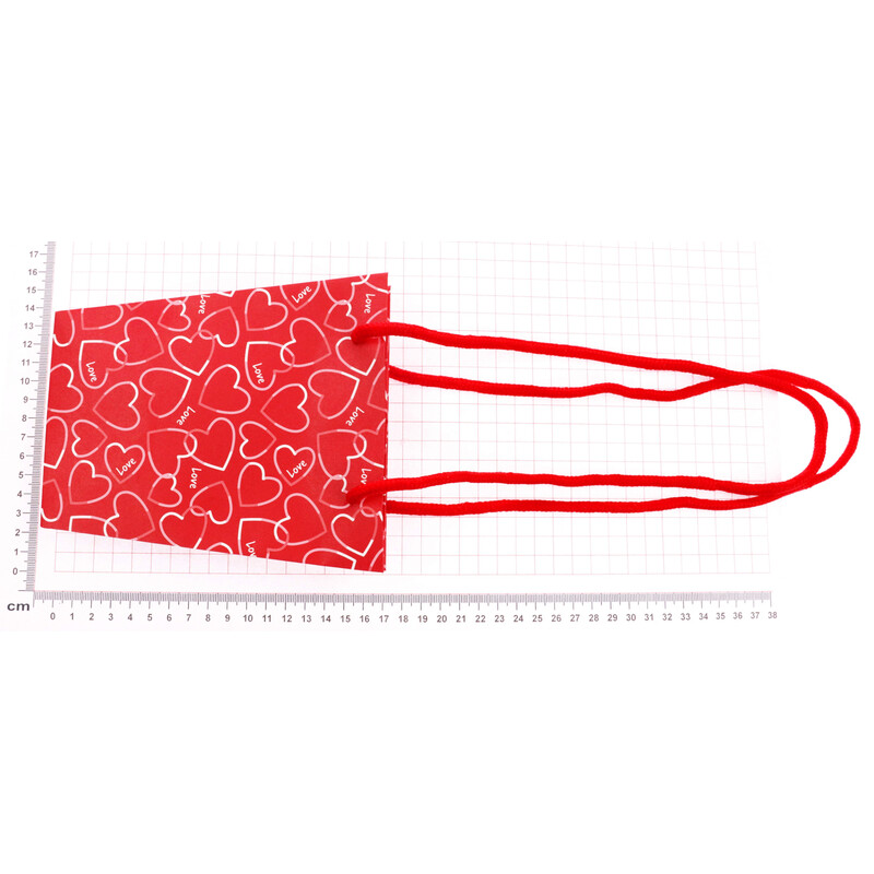 TAŠKA ROMIE 11x17x11x15cm*ČERVENÁ