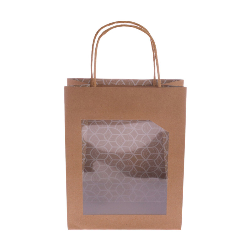 TAŠKA PIETRA 18x08x23cm*PŘÍRODNÍ