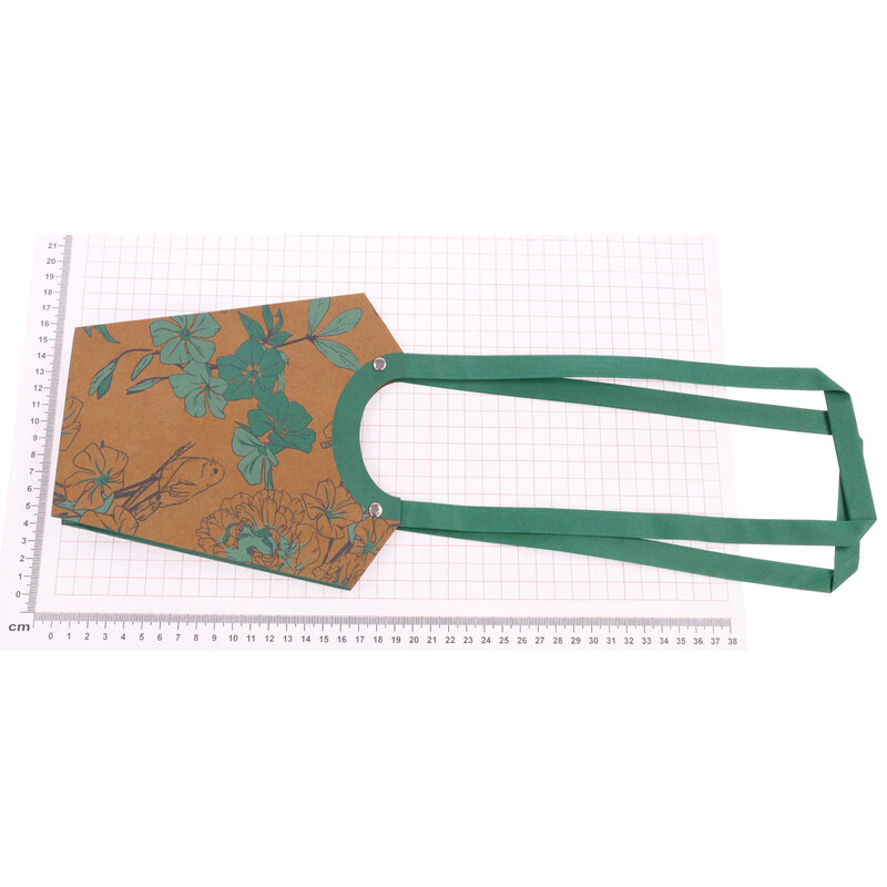 TAŠKA AQUA BIRDY 11x19x17,5cm*ZELENÁ