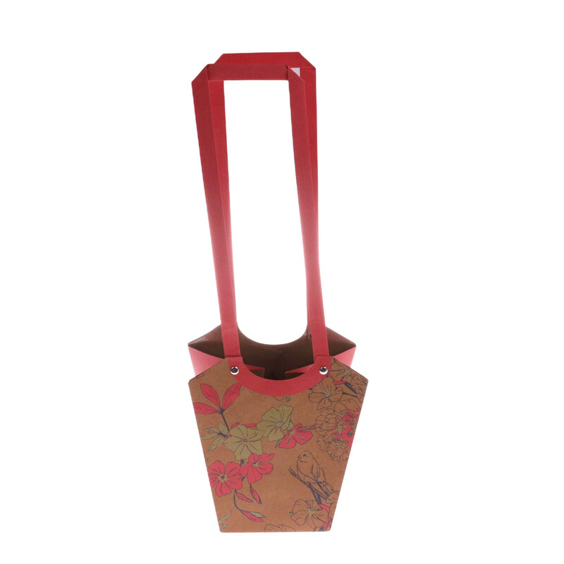 TAŠKA AQUA BIRDY 11x19x17,5cm*STARORŮŽOVÁ