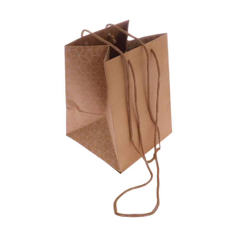 TAŠKA DIANA 18x18x25cm*PŘÍRODNÍ