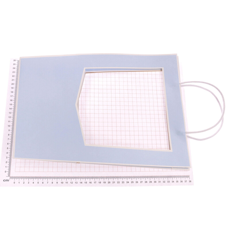 TAŠKA MEDAILLON 23x14x38cm*MODRÁ SV.