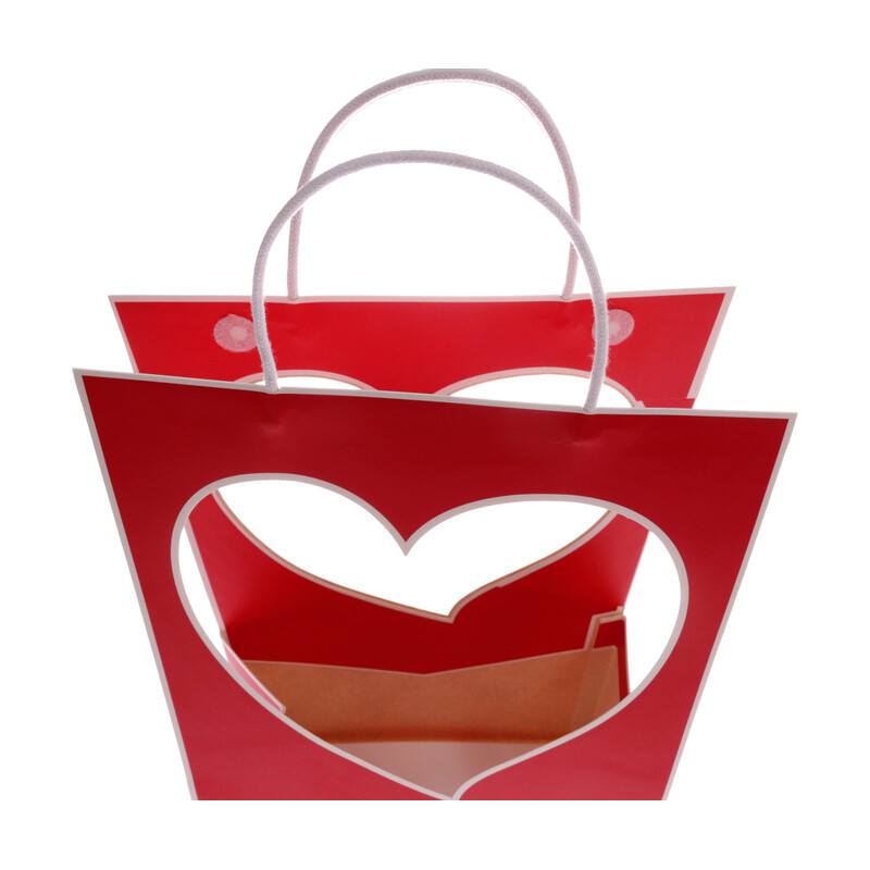 TAŠKA MEDAILLON 23x14x38cm*ČERVENÁ