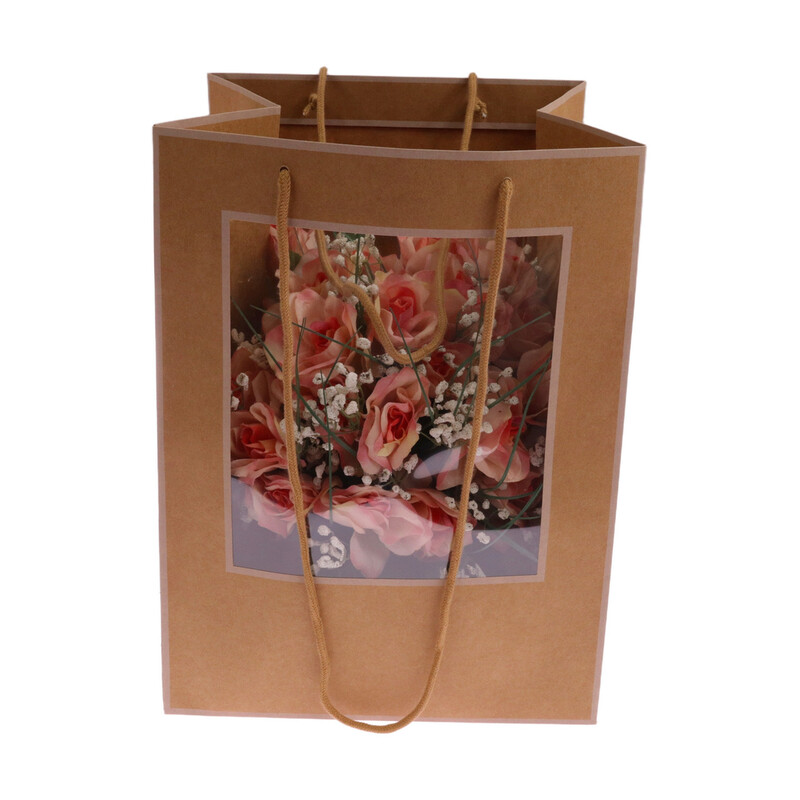 TAŠKA BOUQUET 30x30x40cm*PŘÍRODNÍ