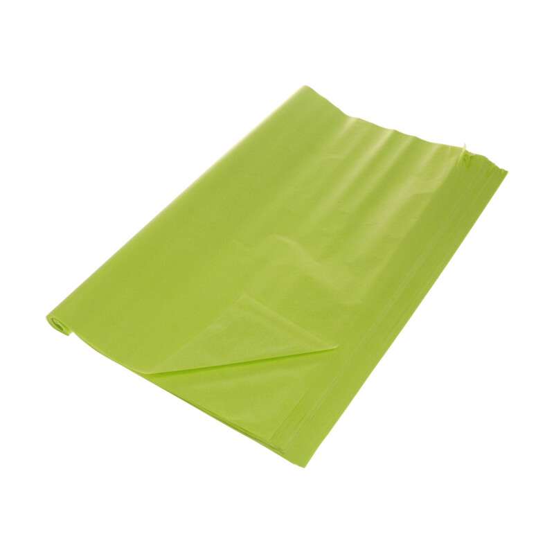 ARCH PAPÍR HEDVÁBNÍ 50x75cm 40ks*ZELENÁ SV.