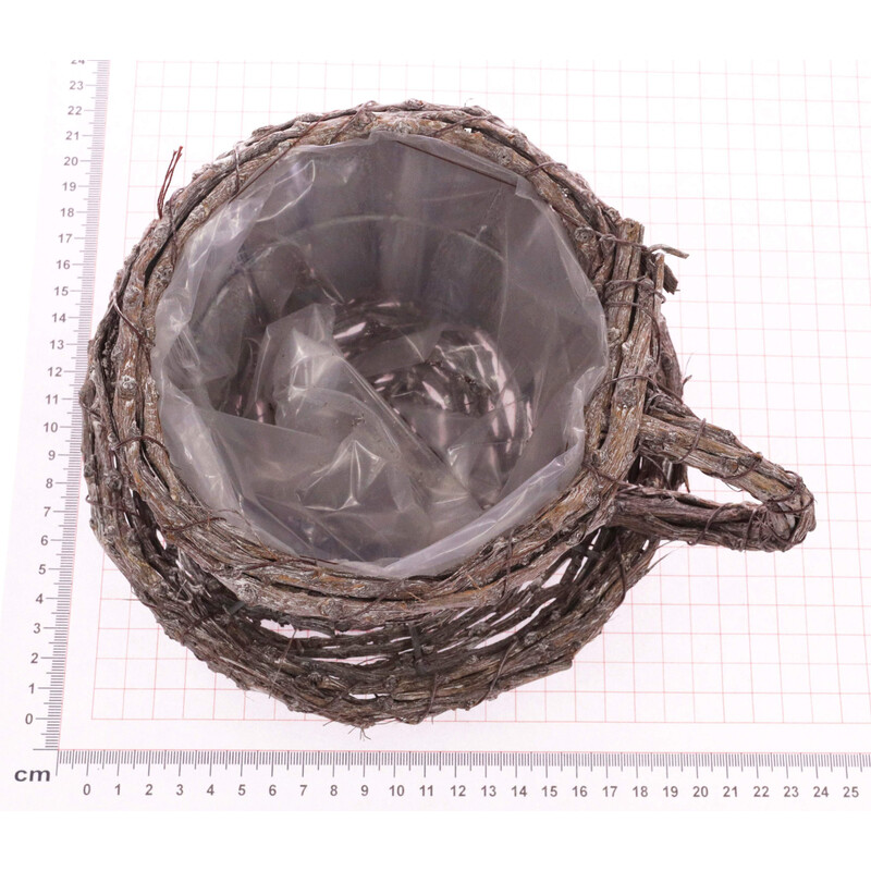 OBAL ŠÁLEK 14x10cm*ŠEDÁ