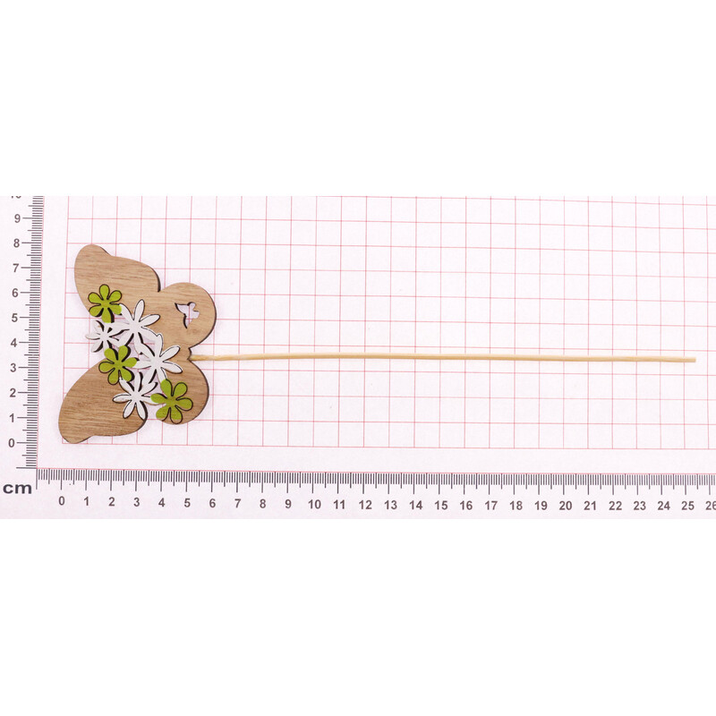 ZÁPICH MOTÝL 08x08x25cm 6ks*MIX BAREV