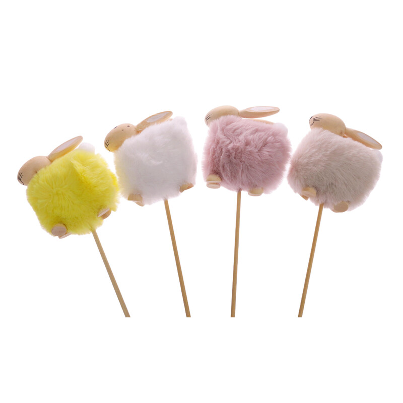 ZÁPICH ZAJÍC 09x09x32cm*MIX BAREV