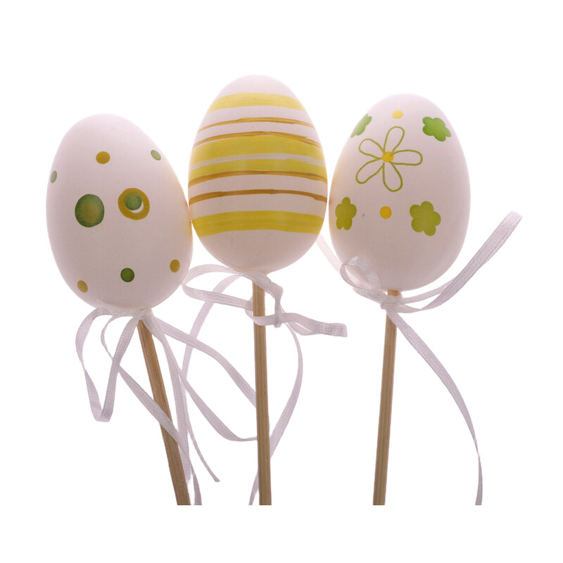 ZÁPICH VAJÍČKA 6ks 6x25cm*MIX BAREV