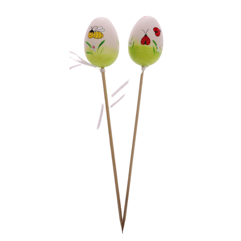 ZÁPICH VAJÍČKA 6ks 6x25cm*MIX BAREV