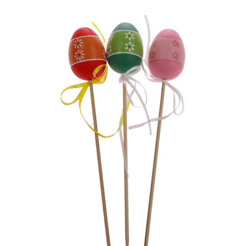 ZÁPICH VAJÍČKA 6ks 6x25cm*MIX BAREV