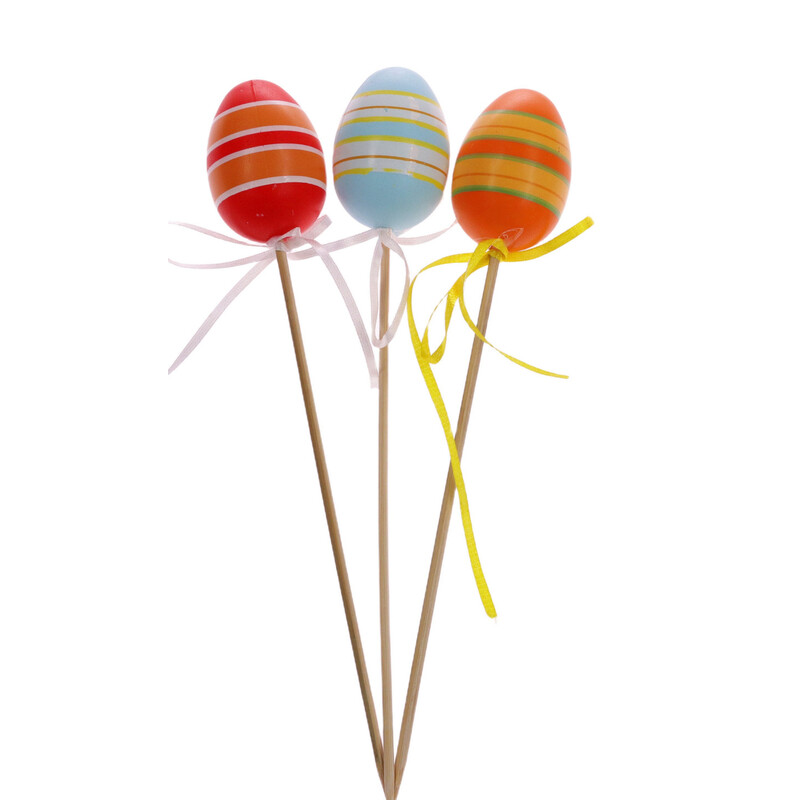 ZÁPICH VAJÍČKA 6ks 6x25cm*MIX BAREV