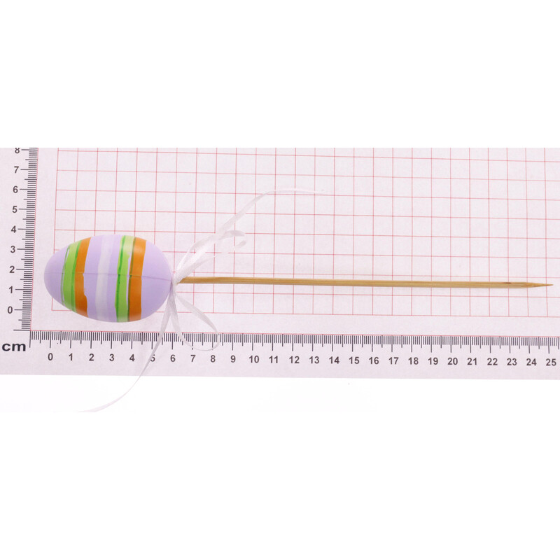 ZÁPICH VAJÍČKA 6ks 6x25cm*MIX BAREV