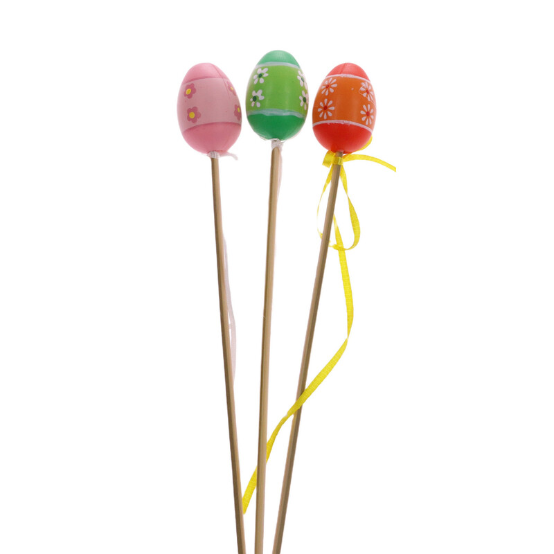 ZÁPICH VAJÍČKA 12ks 4x24cm*MIX BAREV