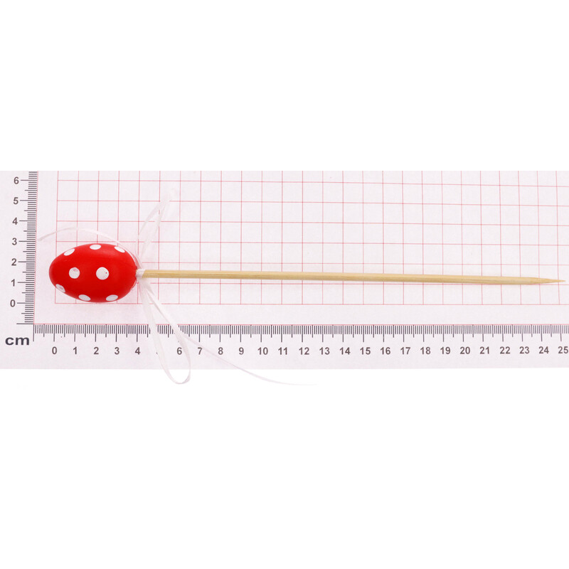 ZÁPICH VAJÍČKA 12ks 4x24cm*MIX BAREV