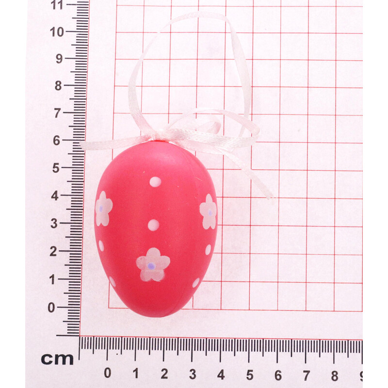 VAJÍČKA 6ks 6cm*MIX BAREV