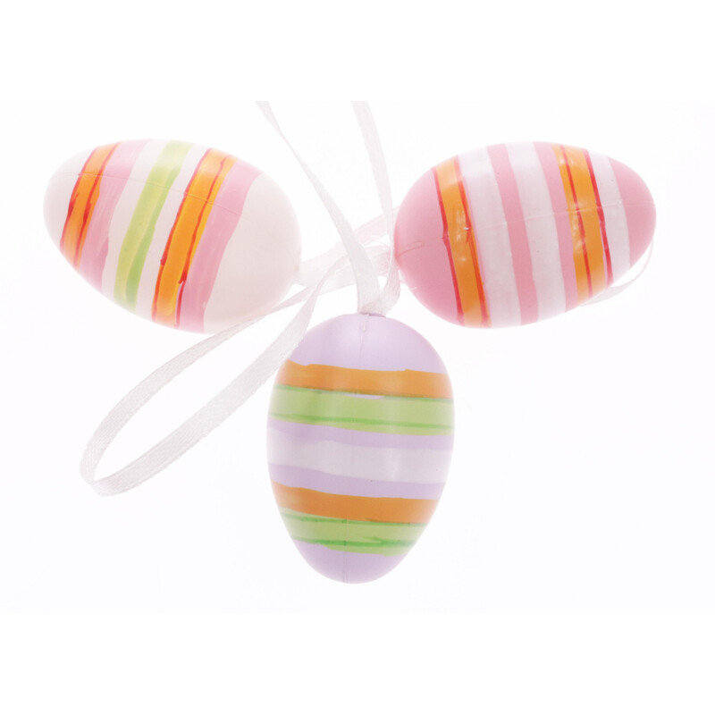 VAJÍČKA 12ks 4cm*MIX BAREV